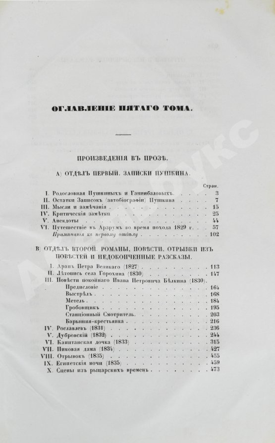Антикварная книга Пушкин, А.С. Сочинения Пушкина. Издание П.В. Анненкова