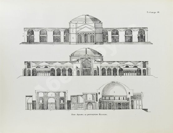 Антикварная книга Камерон, Ч. Термы римлян