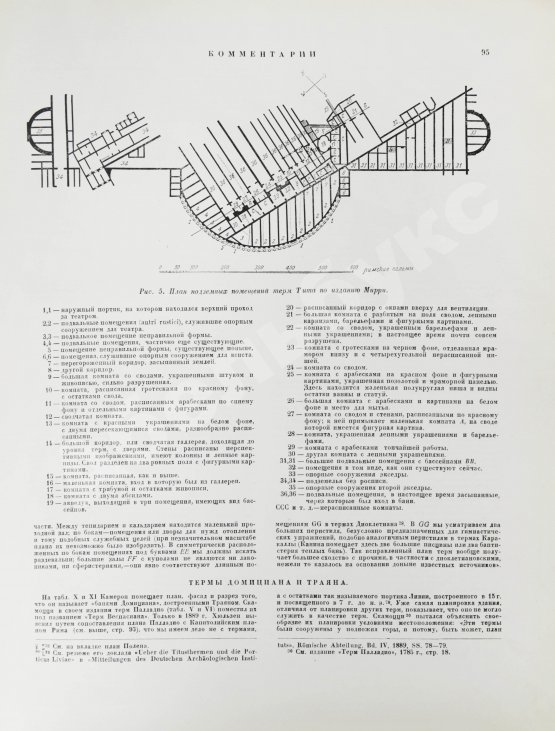Антикварная книга Камерон, Ч. Термы римлян