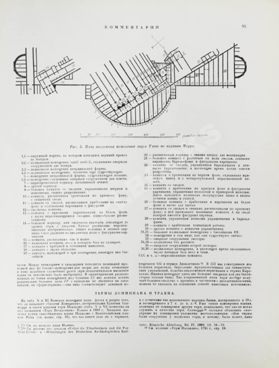 Антикварная книга Камерон, Ч. Термы римлян