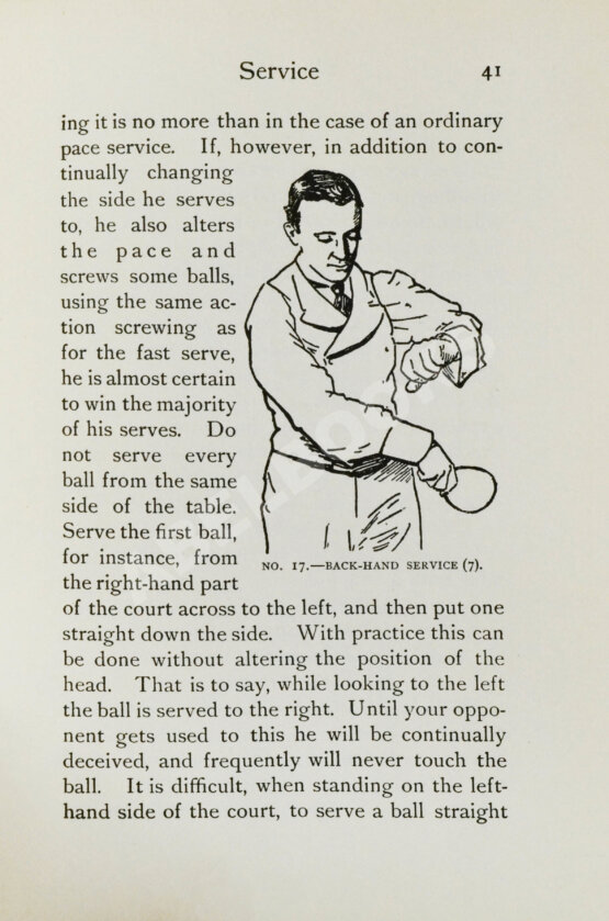 Антикварная книга Паркер, А. Пинг-понг и как в него играть