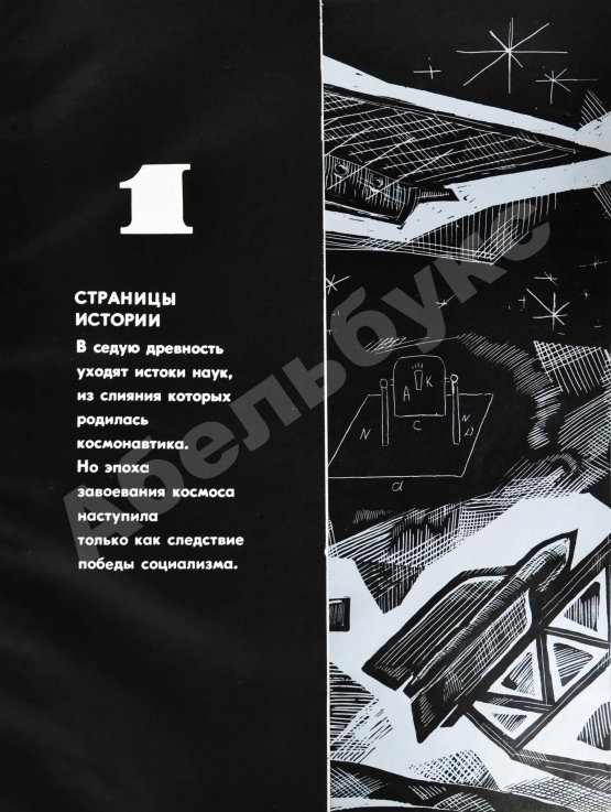 Антикварная книга [автографы космонавтов] Покорение космоса