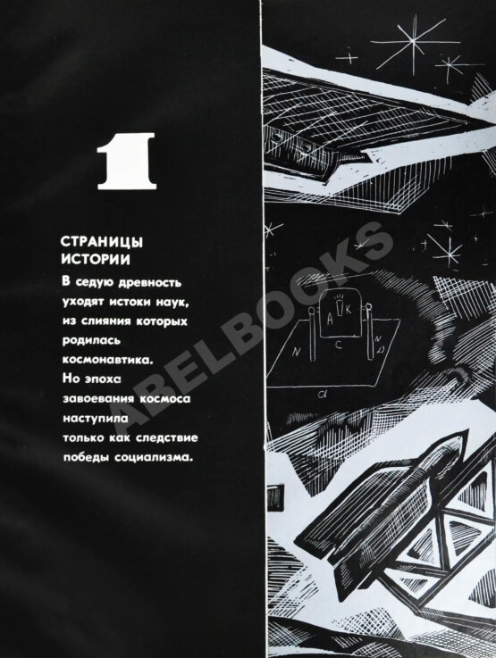 Антикварная книга [автографы космонавтов] Покорение космоса