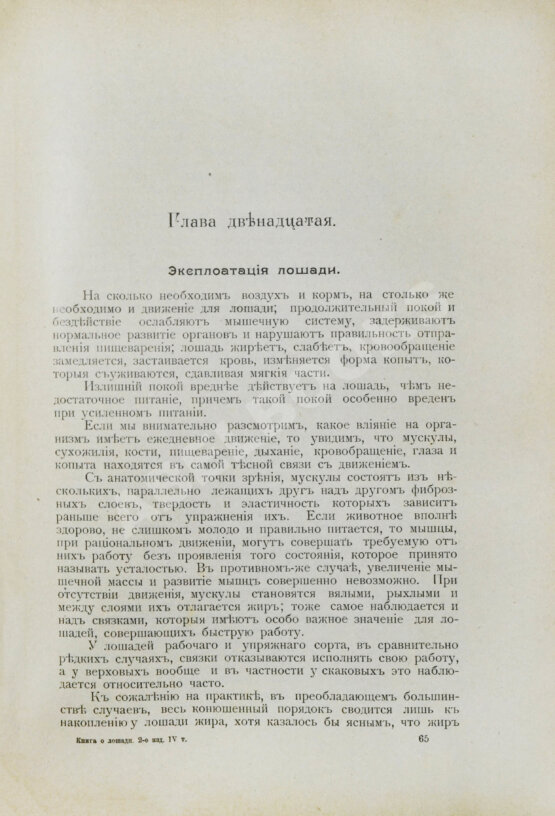Антикварная книга Урусов, С.П. Книга о лошади. Настольная книга для каждого коннозаводчика, коневода, коневладельца и любителя лошади