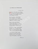 Бродский, И.А. [автограф] Персидская стрела. Brodsky, J. La freccia persiana