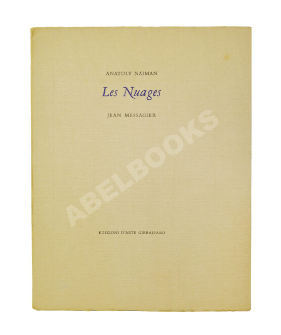 Антикварная книга Найман, А.Г. Облака. Nayman, A. Les Nuages
