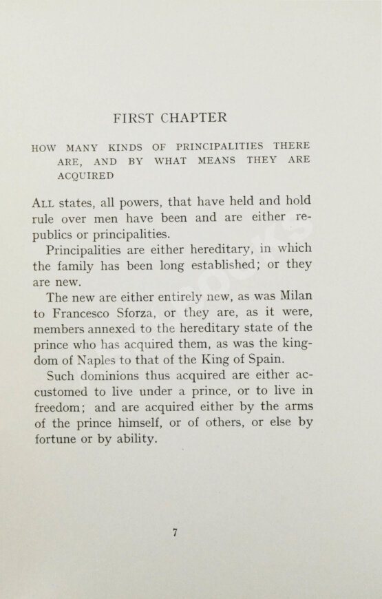 Антикварная книга Machiavelli, N. The Prince by Nicolo Machiavelli Антикварная книга Machiavelli, N. The Prince by Nicolo Machiavelli