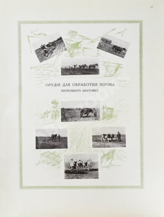 Антикварная книга Сельскохозяйственный промысел в России. Подносной экземпляр