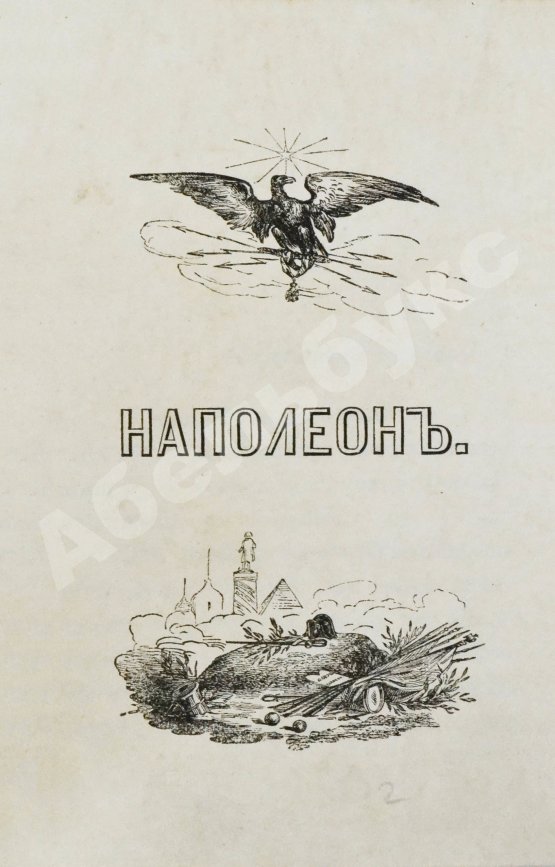 Антикварная книга Наполеон, сам себя изображающий