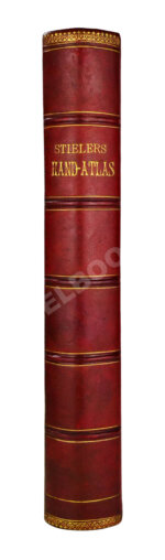 Stieler, A. Stielers Hand-Atlas. 100 Karten in Kupferstich mit 162 Nebenkarten