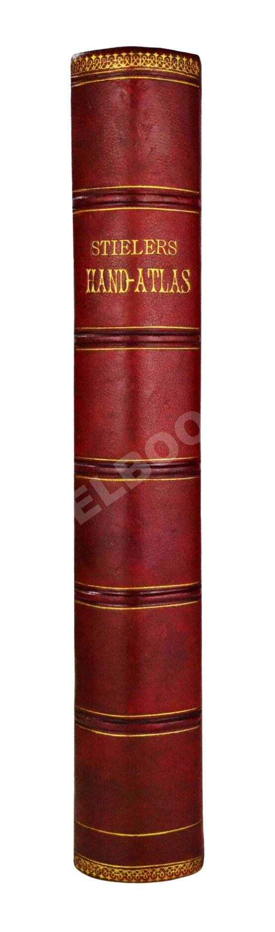 Stieler, A. Stielers Hand-Atlas. 100 Karten in Kupferstich mit 162 Nebenkarten