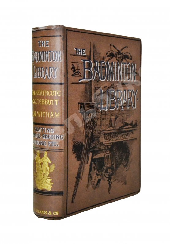 Антикварная книга Коньки. Фигурное катание. Кёрлинг. Тобогган. Буерный спорт. Бенди. Первое издание