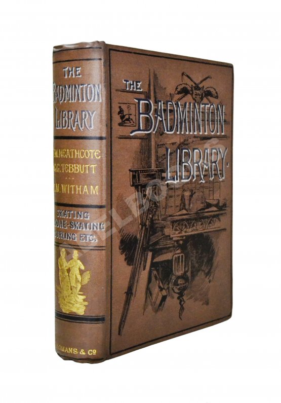 Антикварная книга Коньки. Фигурное катание. Кёрлинг. Тобогган. Буерный спорт. Бенди. Первое издание