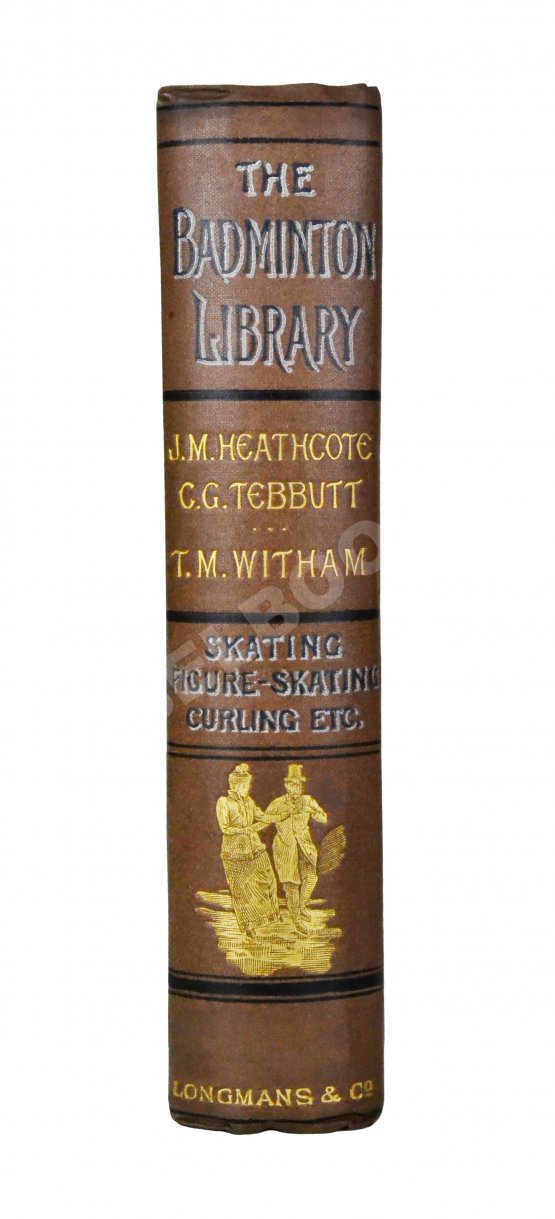 Антикварная книга Коньки. Фигурное катание. Кёрлинг. Тобогган. Буерный спорт. Бенди. Первое издание