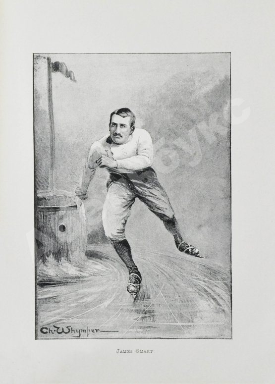 Антикварная книга Коньки. Фигурное катание. Кёрлинг. Тобогган. Буерный спорт. Бенди. Первое издание