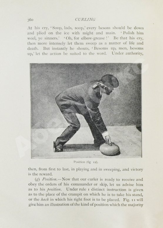 Антикварная книга Коньки. Фигурное катание. Кёрлинг. Тобогган. Буерный спорт. Бенди. Первое издание