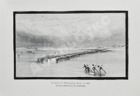 Антикварная книга Коньки. Фигурное катание. Кёрлинг. Тобогган. Буерный спорт. Бенди. Первое издание