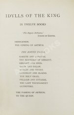 Tennyson, A. Idylls of the King by Alfred Lord Tennyson
