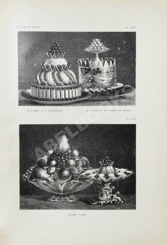 Антикварная книга Gouffé, J. Le livre de cuisine par Jules Gouffe. La cuisine de menage et la grande cuisine