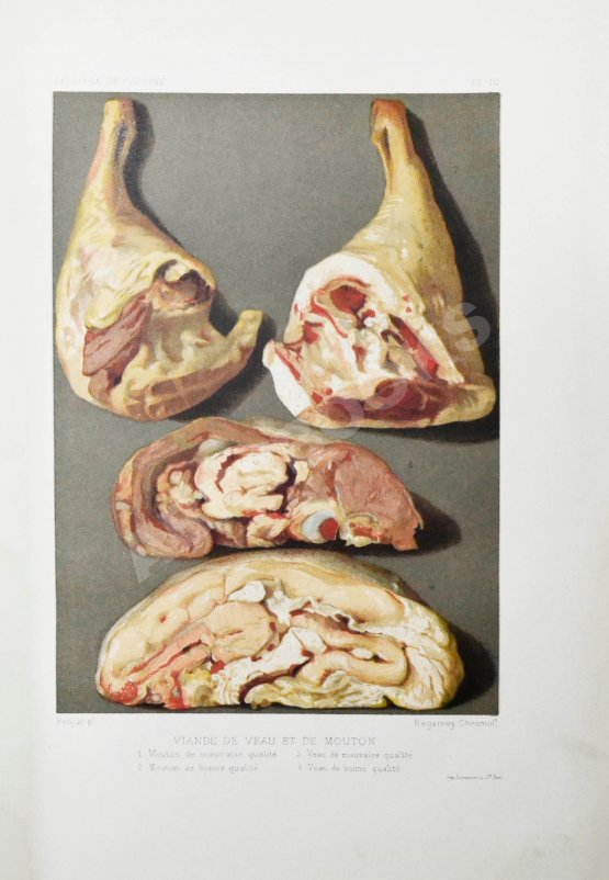 Антикварная книга Gouffé, J. Le livre de cuisine par Jules Gouffe. La cuisine de menage et la grande cuisine