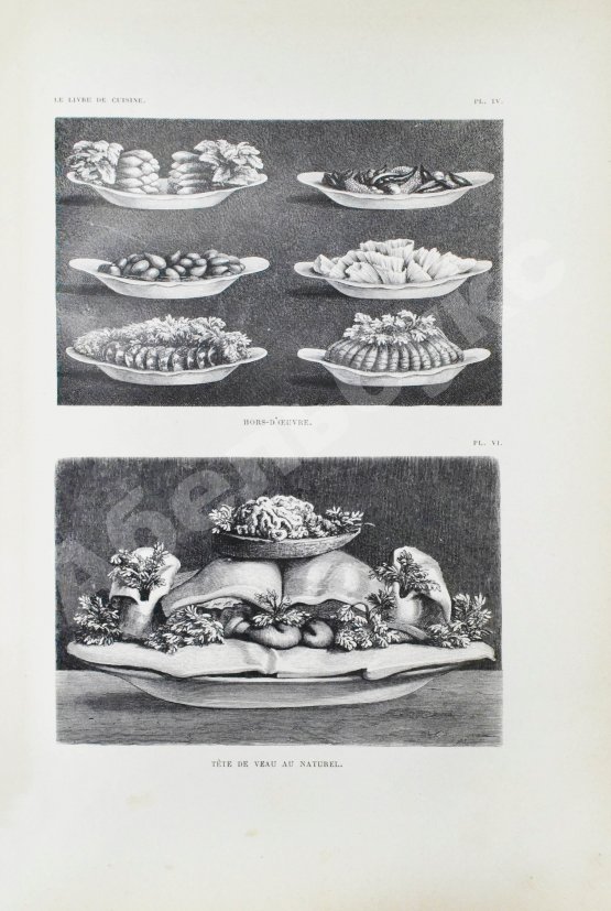 Антикварная книга Gouffé, J. Le livre de cuisine par Jules Gouffe. La cuisine de menage et la grande cuisine