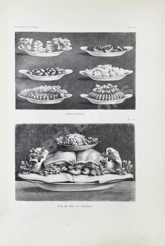 Антикварная книга Gouffé, J. Le livre de cuisine par Jules Gouffe. La cuisine de menage et la grande cuisine