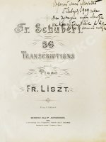Лист, Ф. Переложения песен Фр. Шуберта