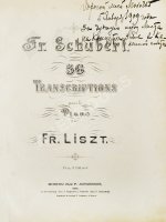 Лист, Ф. Переложения песен Фр. Шуберта
