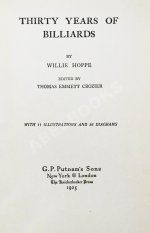 Hoppe, W. Thirty years of billiard. Первое издание