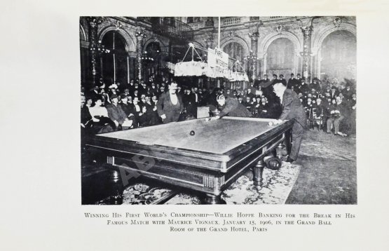 Первое/Прижизненное издание Hoppe, W. Thirty years of billiard. Первое издание