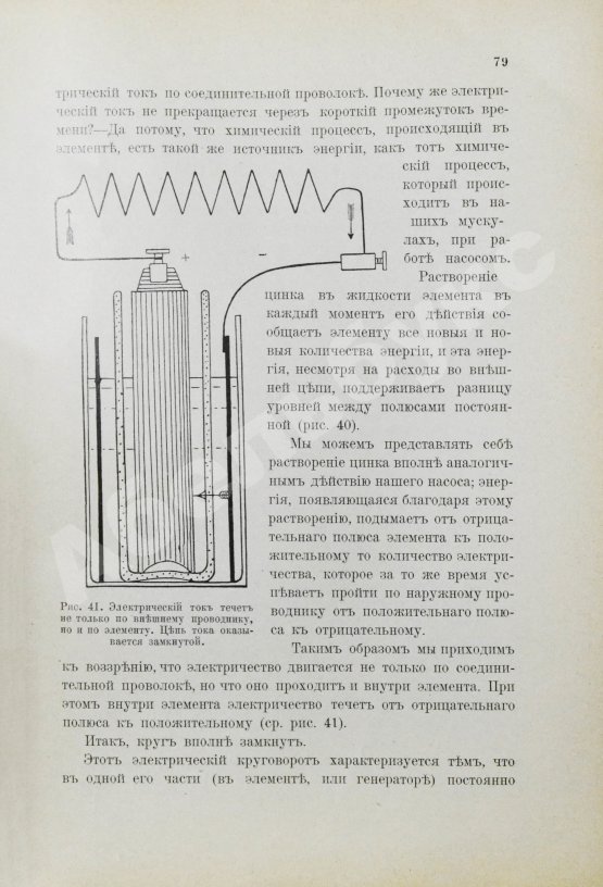 Антикварная книга Клод, Ж., Оствальд, В. Электричество и его применения в общедоступном изложении