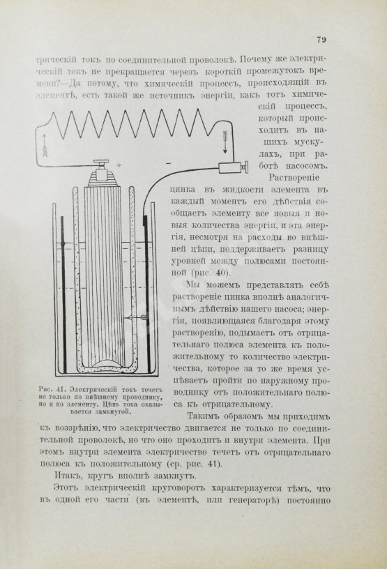 Антикварная книга Клод, Ж., Оствальд, В. Электричество и его применения в общедоступном изложении