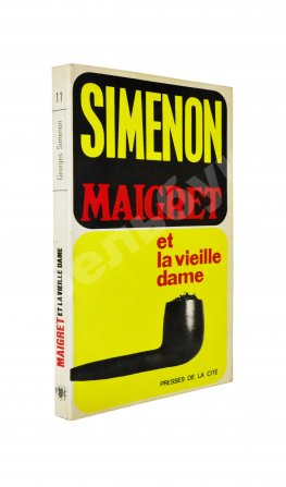 [автограф Жоржа Сименона] Simenon, G. Maigret et la vielle dame