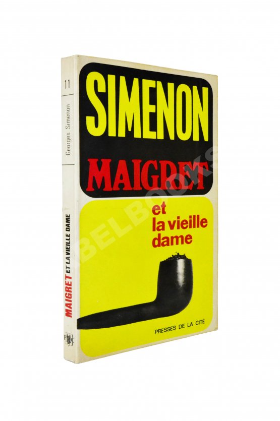 Антикварная книга [автограф Жоржа Сименона] Simenon, G. Maigret et la vielle dame