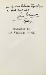 [автограф Жоржа Сименона] Simenon, G. Maigret et la vielle dame