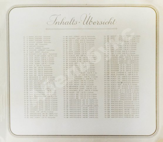 Антикварная книга Das Auto von Heute