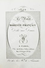 Le Petit Modiste Français. Dédié au Dames