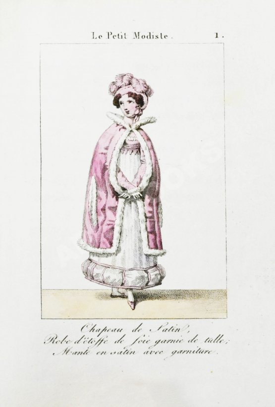Антикварная книга Le Petit Modiste Français. Dédié au Dames