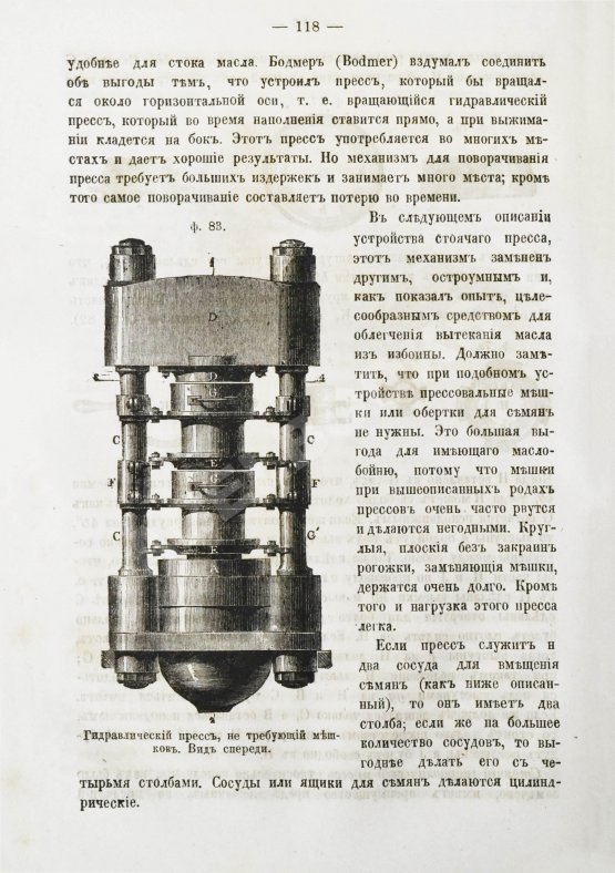 Антикварная книга Маслобойное производство