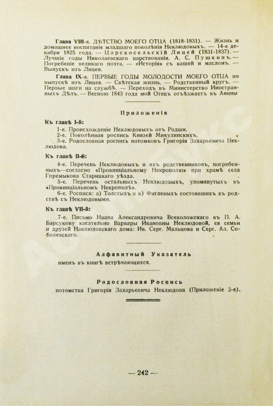 Антикварная книга Неклюдов, А.В. Старые портреты. Семейная летопись