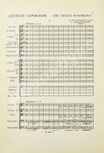 Шостакович, Д.Д. [автограф]. Десятая симфония. Партитура