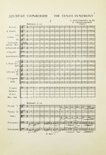 Шостакович, Д.Д. [автограф]. Десятая симфония. Партитура