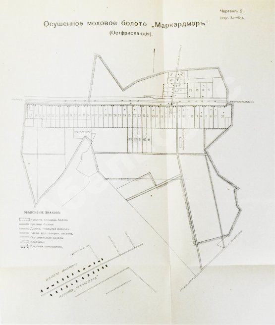 Антикварная книга Вихляев, И.И. [автограф] Торфяные болота, использование их в технике и сельском хозяйстве