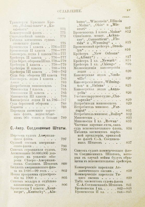 Антикварная книга Военные флоты и Морская справочная книжка на 1899 год