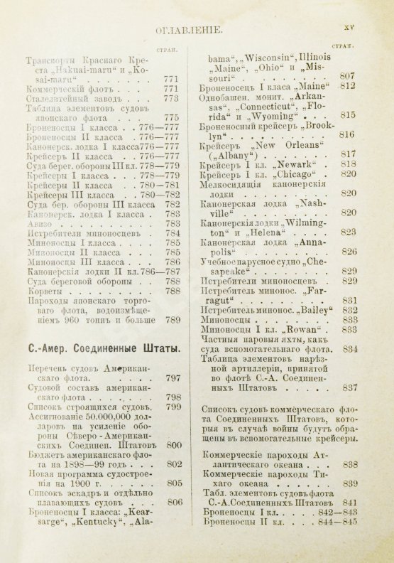 Антикварная книга Военные флоты и Морская справочная книжка на 1899 год