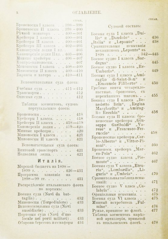 Антикварная книга Военные флоты и Морская справочная книжка на 1899 год