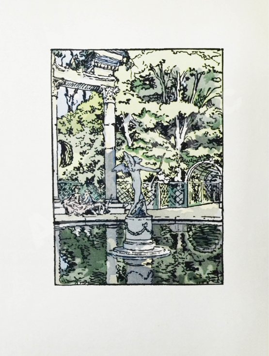 Антикварная книга Boylesve, R. La lecon d’Amour dans un Parc. Буалев, Р. Урок любви в парке