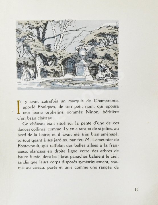 Антикварная книга Boylesve, R. La lecon d’Amour dans un Parc. Буалев, Р. Урок любви в парке