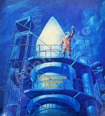Леонов, А.А. [автограф], Соколов, А.К. Человек и Вселенная