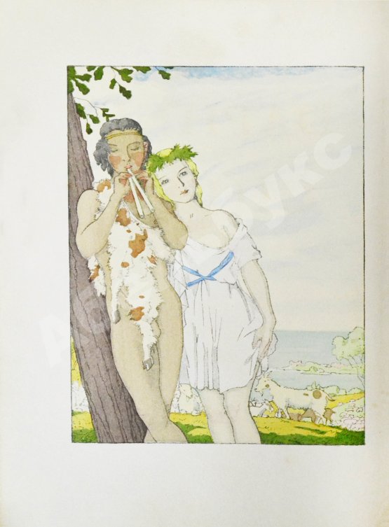 Антикварная книга Longus. Daphnis et Chloe. Лонг. Дафнис и Хлоя